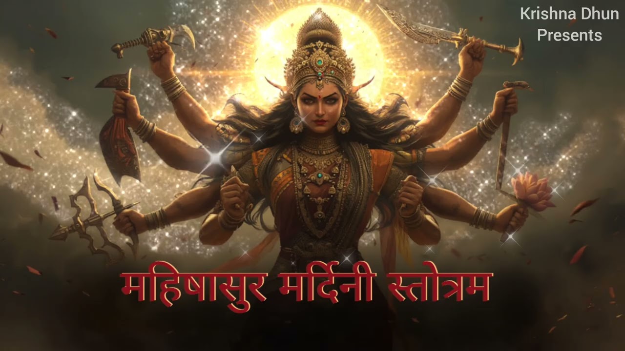 Mahishasur Mardini Stotram | Divine Durga Mantra | शक्ति, विजय और रक्षा का स्तोत्र