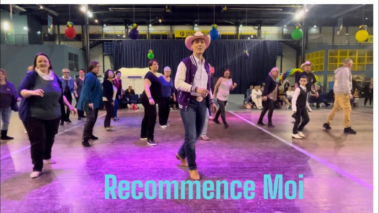 Recommence Moi Line Dance de David Linger (FR)