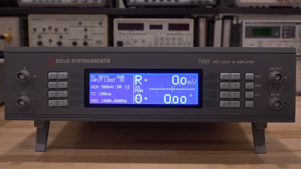 TSP #147 - Teardown, Repair & Experiments with an EG&G Instruments 7265 DSP-Based Lock-In Amplifier