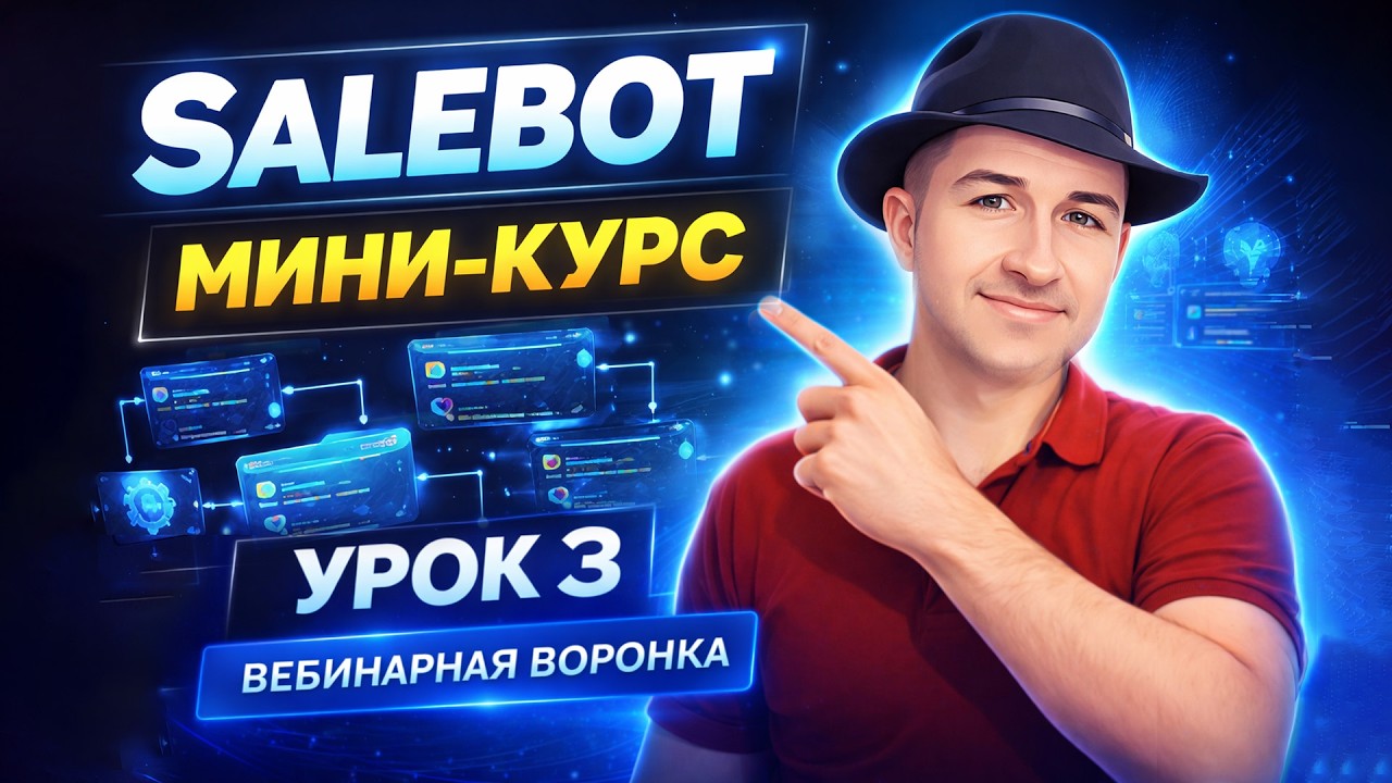 Salebot.pro: разбор вебинарной воронки | Мини-курс. Урок 3