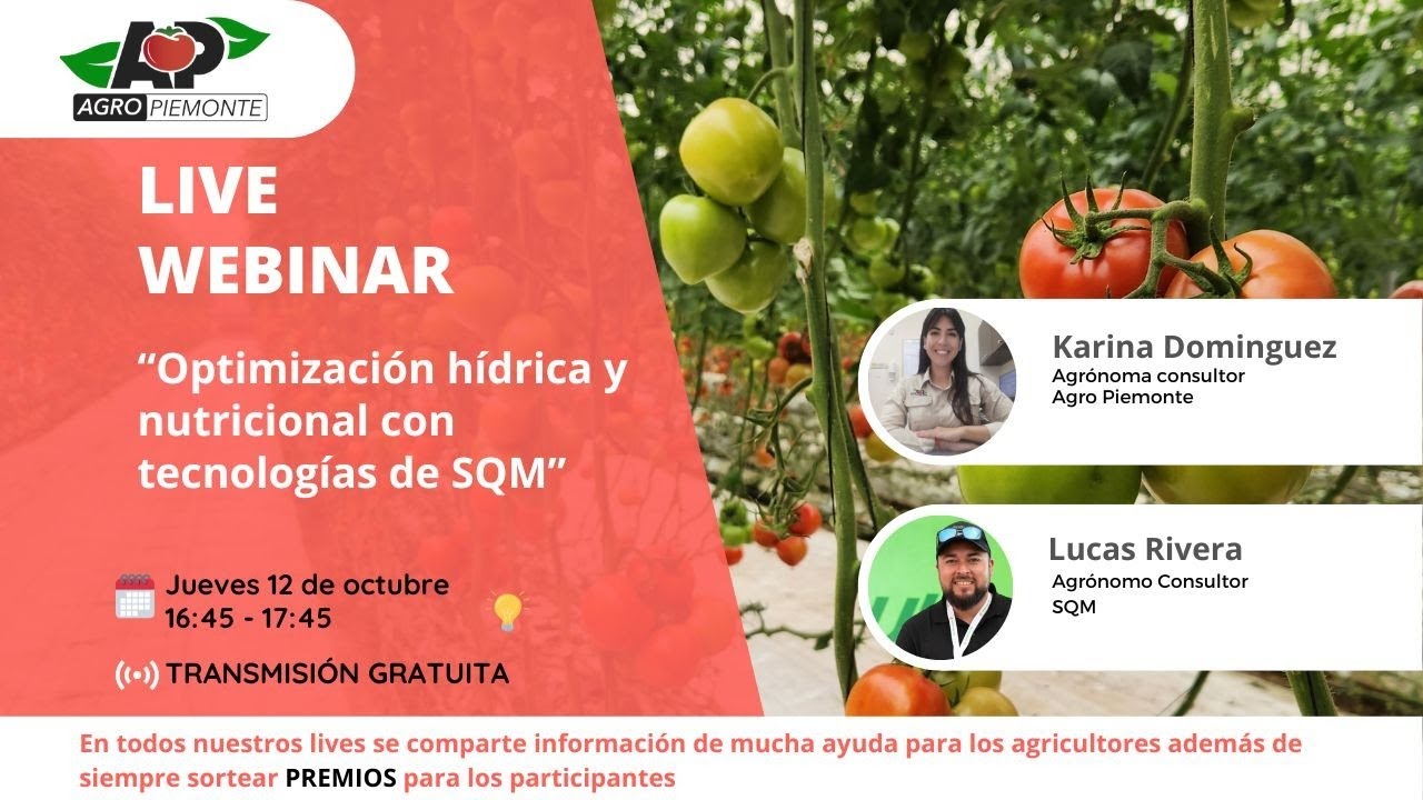Optimizaci&oacute;n h&iacute;drica y nutricional con tecnolog&iacute;as de SQM