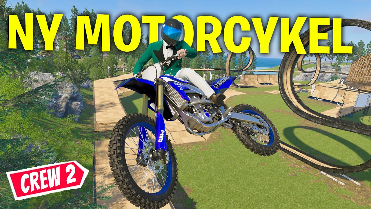 THE CREW 2 - KÖPER NYA 'YAMAHA YZ450F & ÅKER TILL STUNTARENA *NY MOTOCROSS*