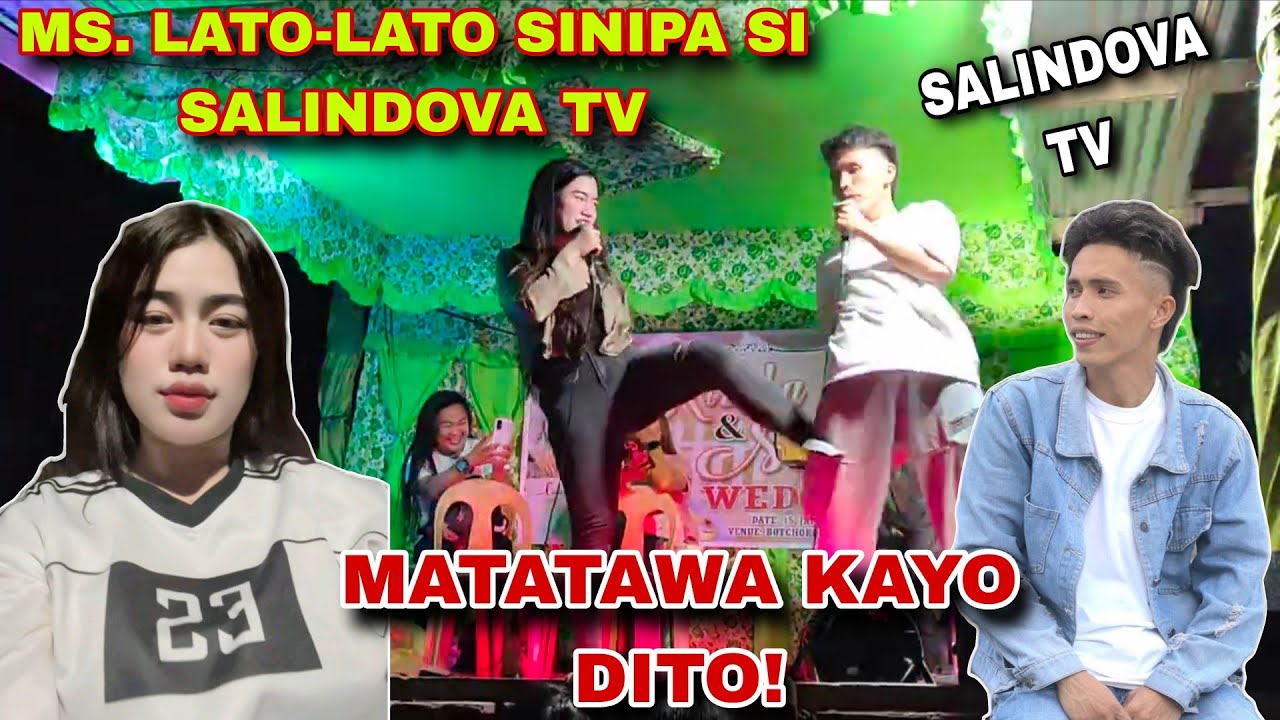 TRENDING NOW! MS. LATO-LATO SINIPA SI SALINDOVA TV | MATATAWA KAYO DITO | PANOORIN 😍