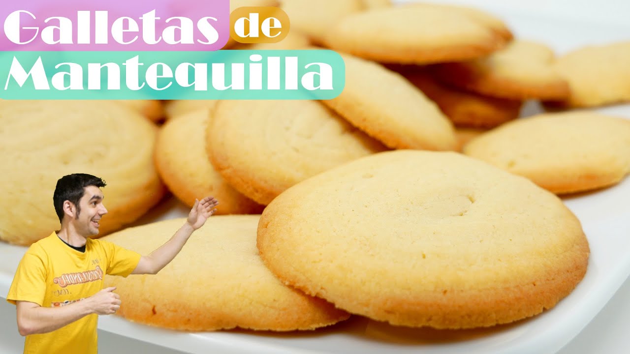 RECETA FÁCIL de GALLETAS de MANTEQUILLA caseras | las virales PASTAS de TE o DANESAS😍🍪😍 Receta # 610