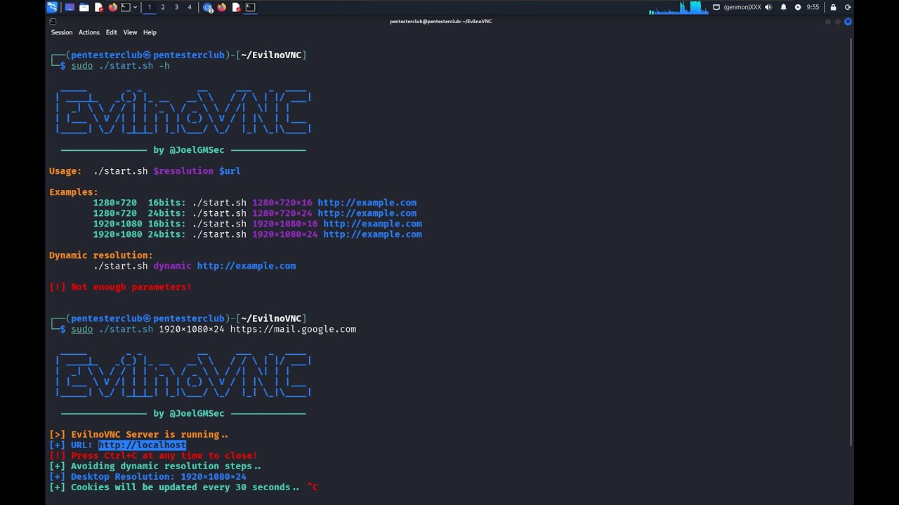 Имитация фишинга с помощью Evil-noVNC | Учебное пособие по повышению осведомленности в области ки...