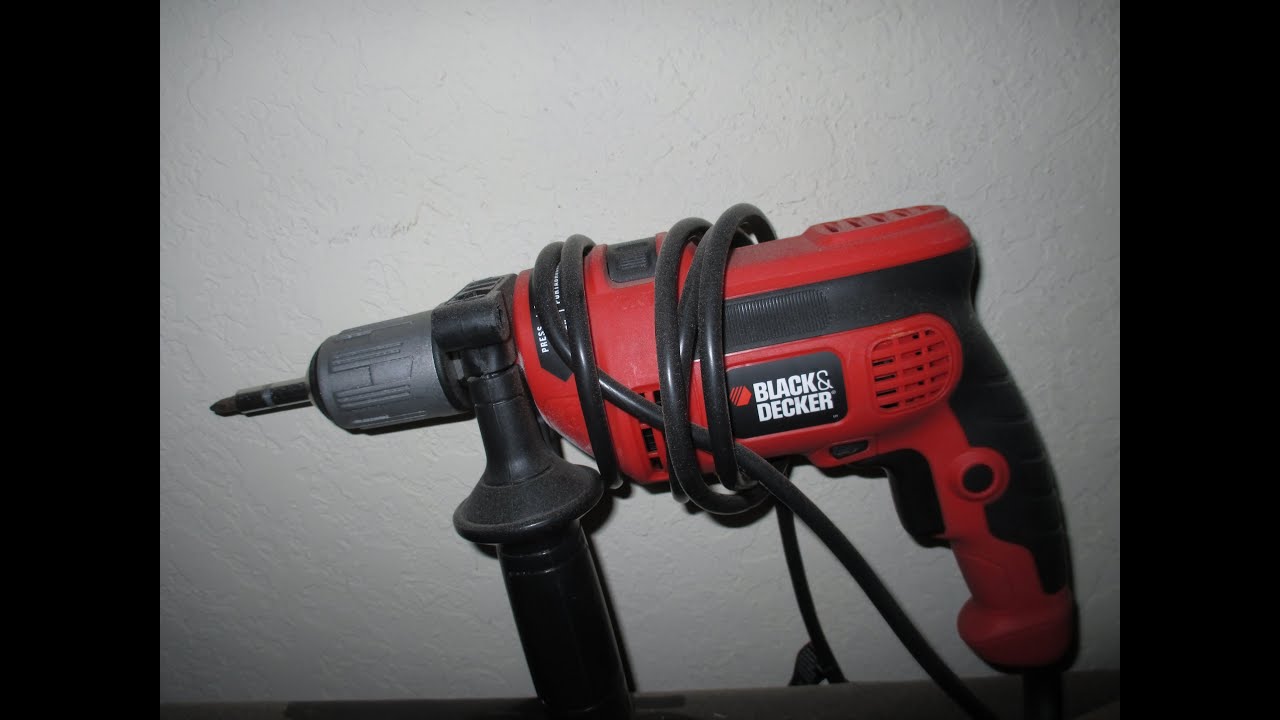 Black and Decker hammer drill