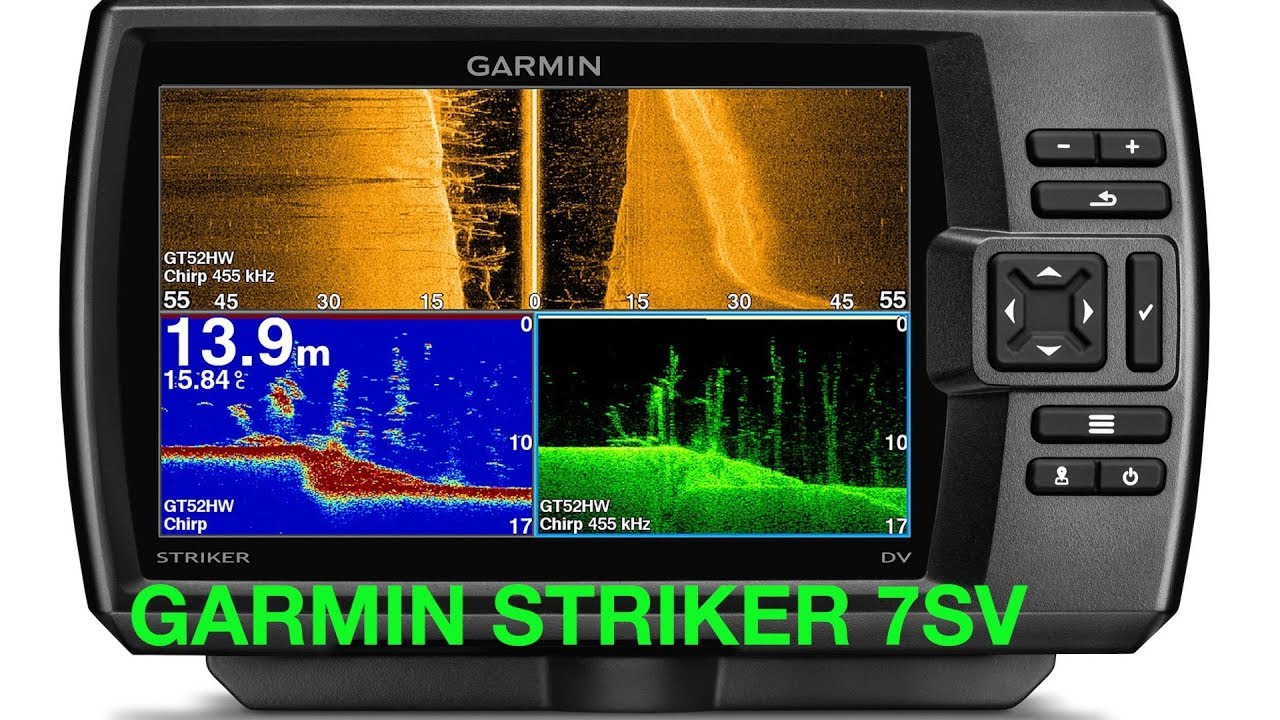 Эхолот Garmin Striker 7sv. Честный обзор.