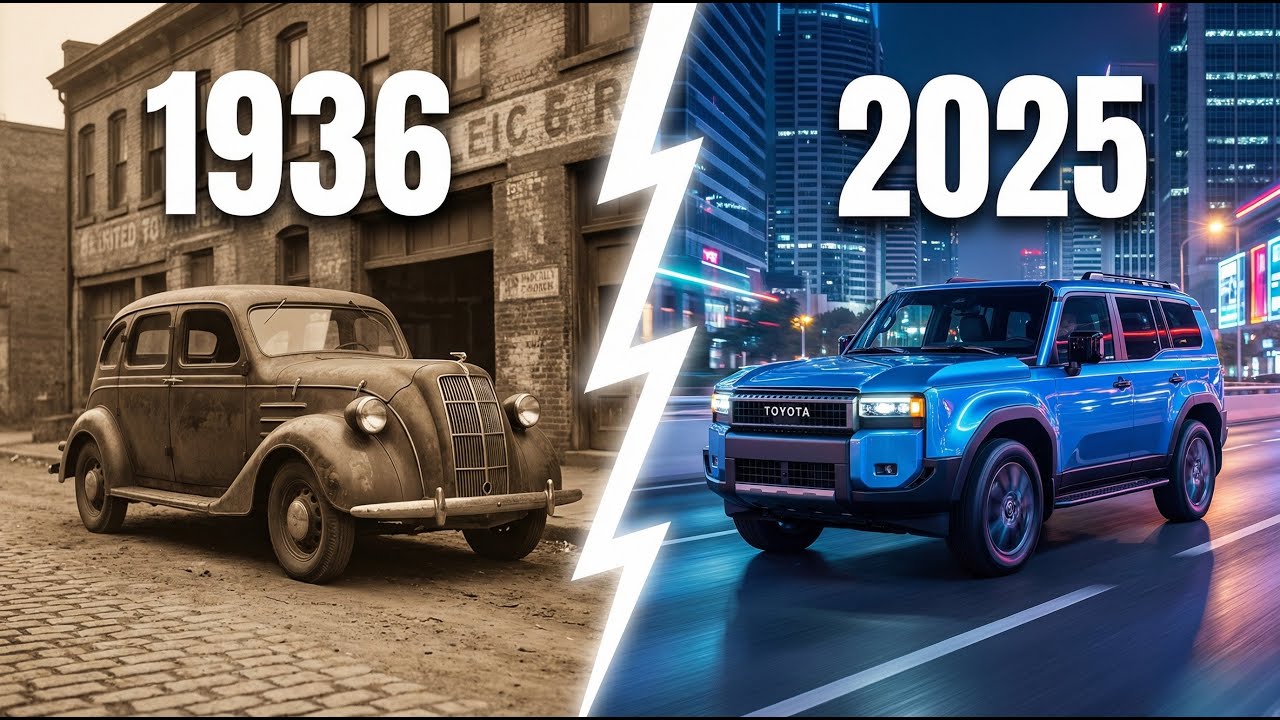 Evolution of Toyota: 1936 - 2025 (Supra, Land Cruiser & More)