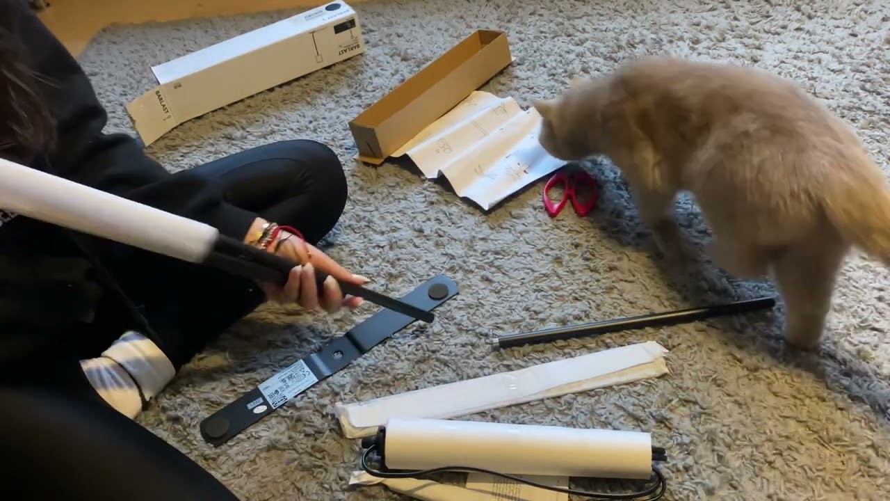 Ikea alışverişi,lambader kurulumu.#asmr  #ıkea