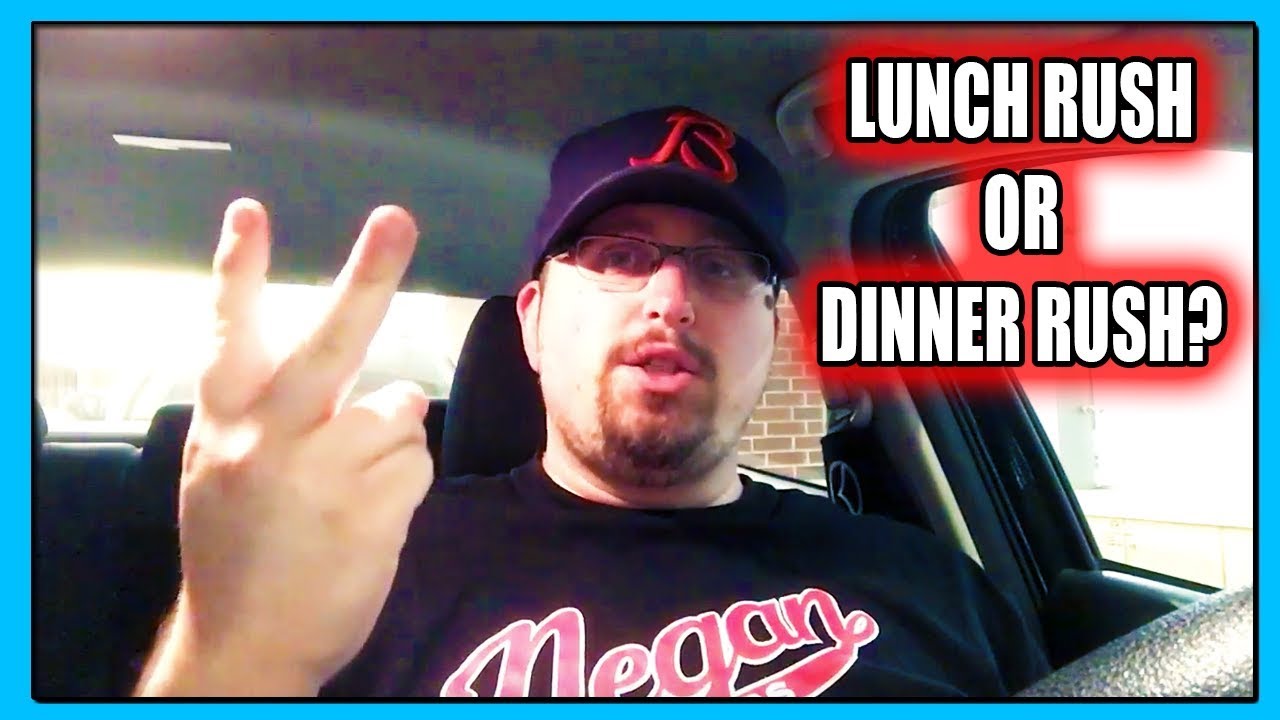 DoorDash & GrubHub: Lunch Rush OR Dinner Rush - Which time makes more money?