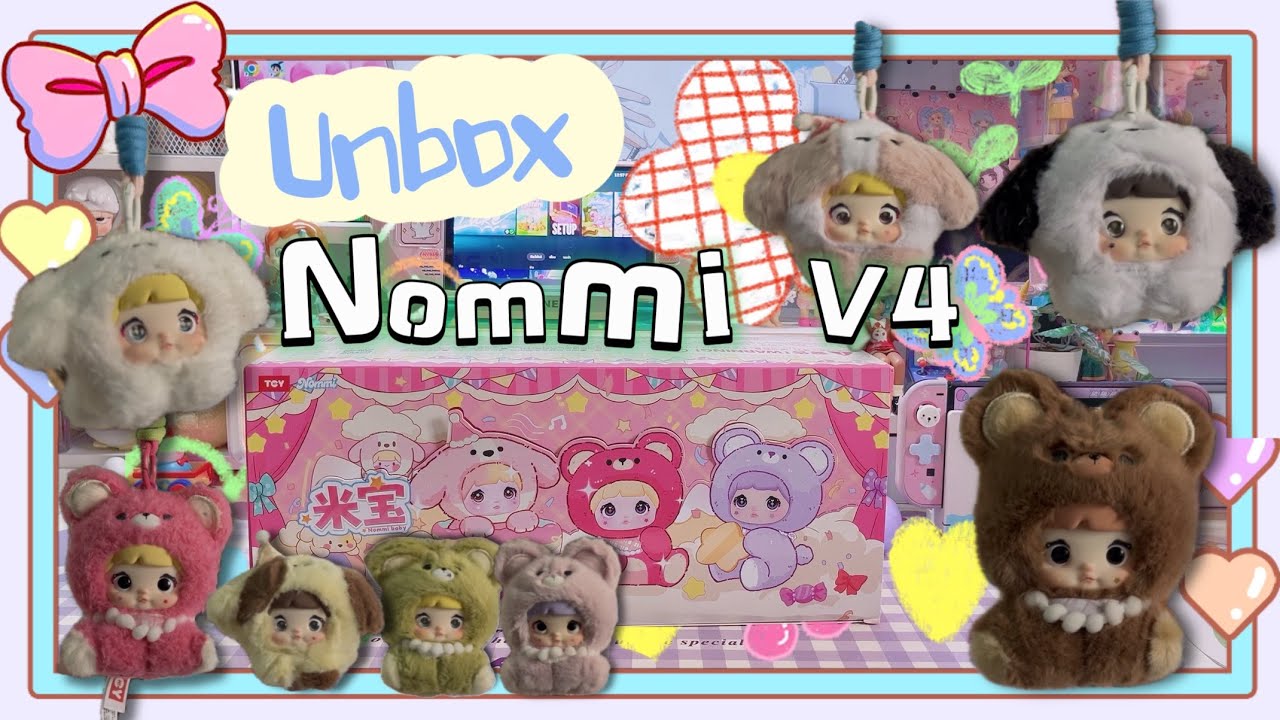 Unbox Nommi V4 mini 🎀🩷