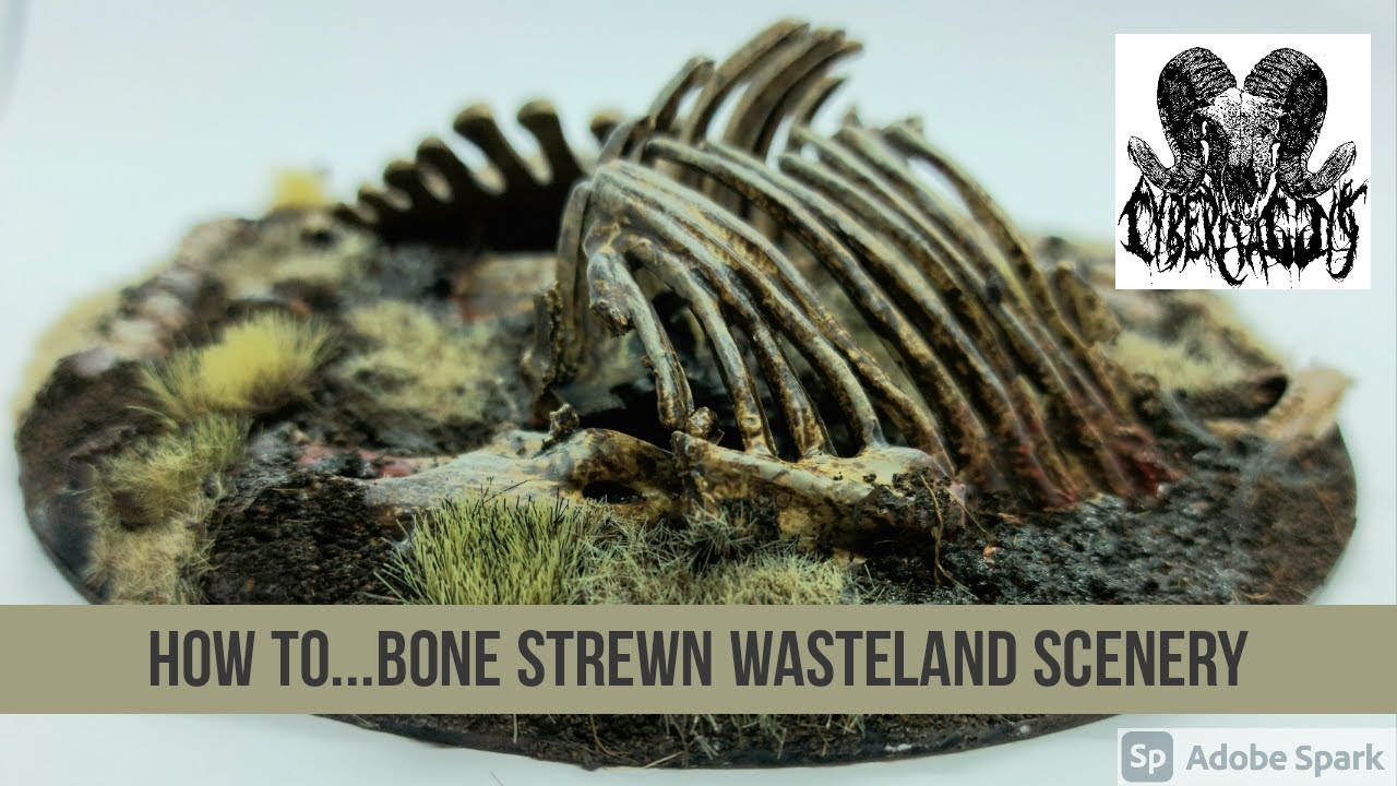 How To Build Bone Strewn Wasteland Scenery