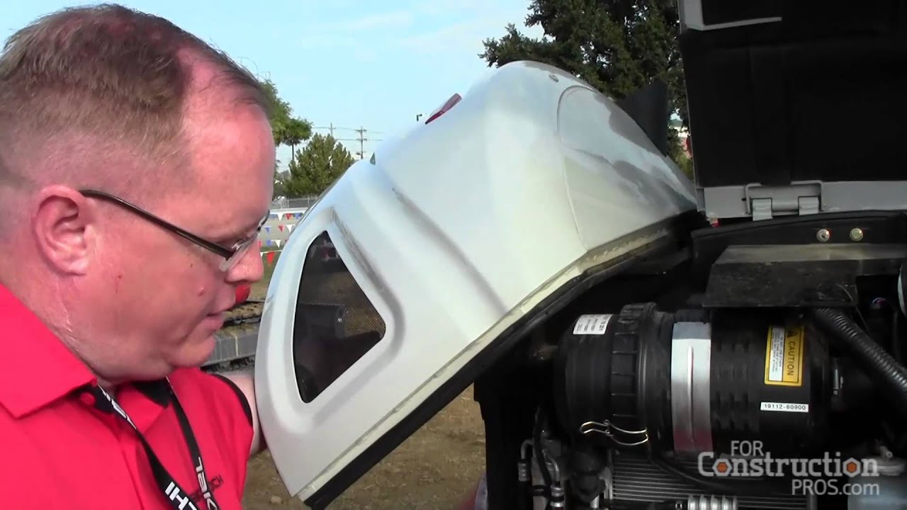 Takeuchi Upgrades the TB260 Engine Compartment and Components