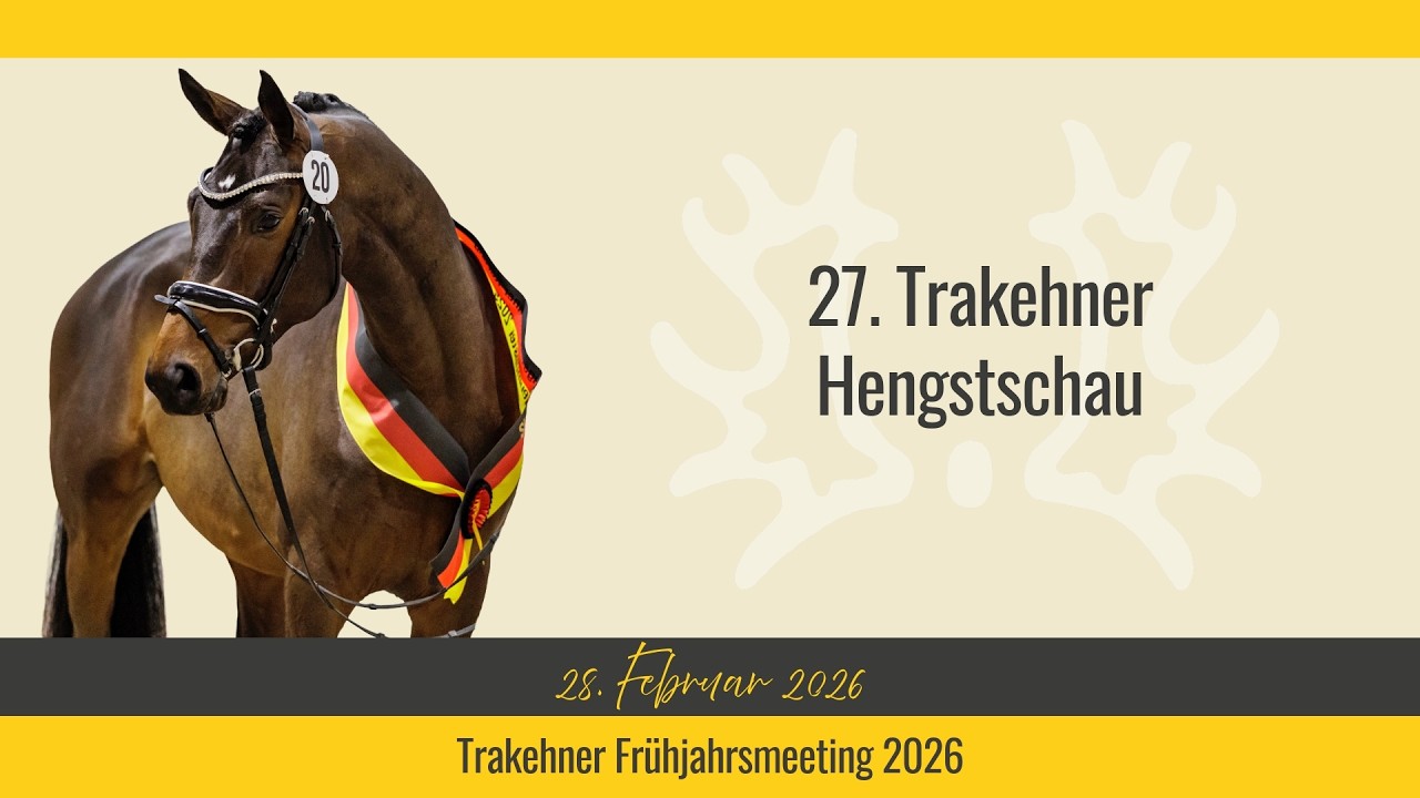 Trakehner Hengstschau 2026 (ohne Ton)