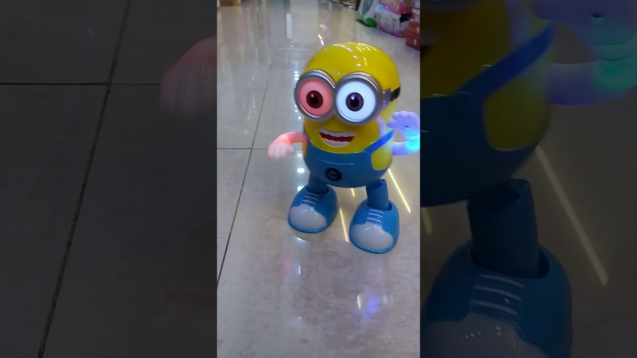 New dancing minion with music lights and moving action toy