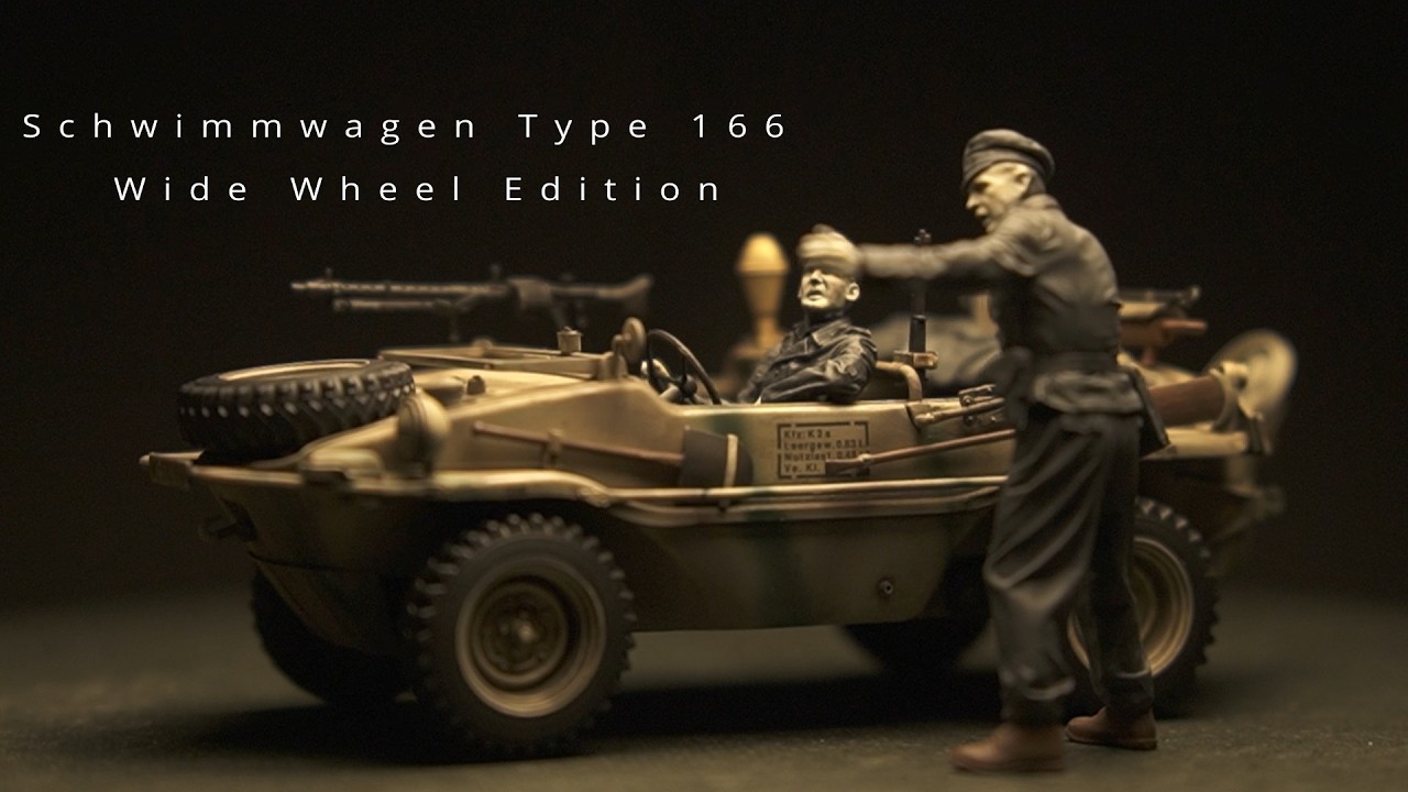 Schwimmwagen Type 166 Wide Wheel Edition　Tamiya  1/35 scale plastic model [Full Build]