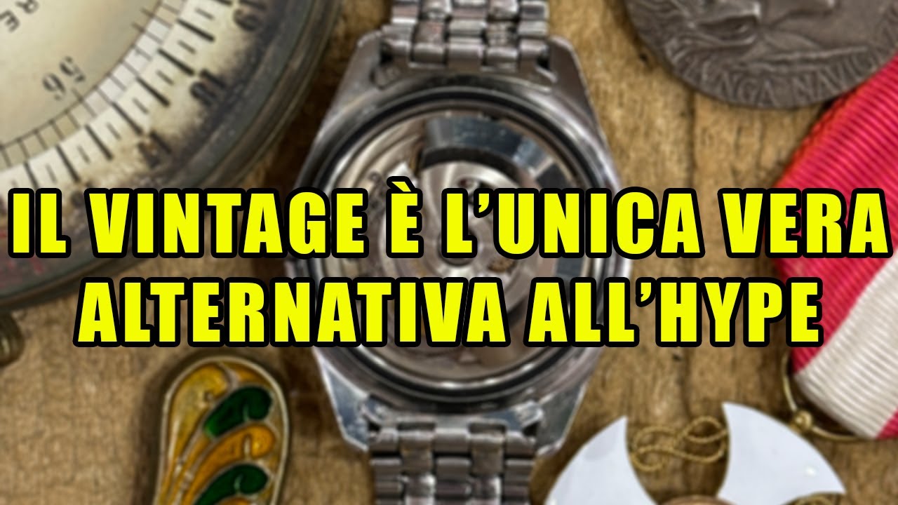 Il vintage &egrave; l&rsquo;unica vera alternativa all&rsquo;hype