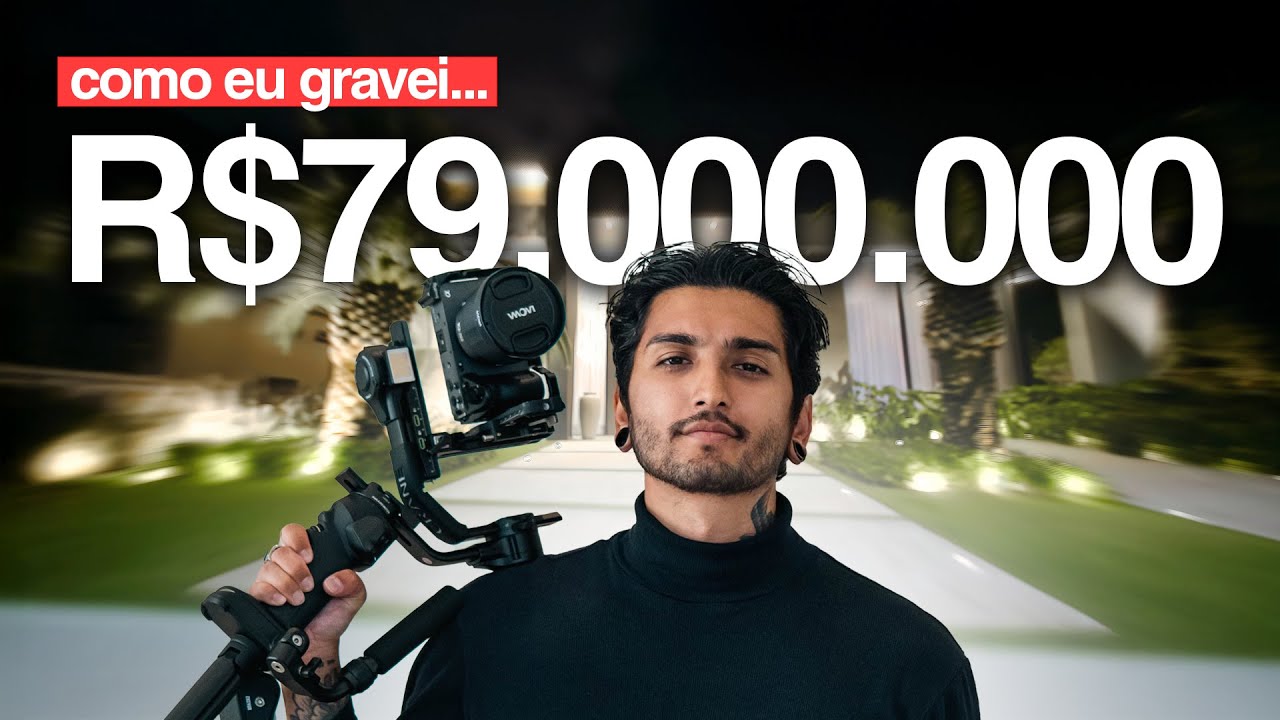 Gravei uma MANSÃO de R$79.000.000 e mostrei o resultado!