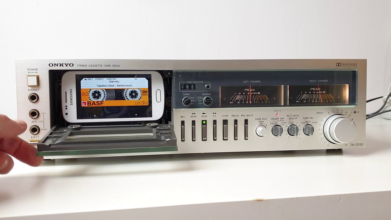 ONKYO TA-2050 as MP3/FLAC player - Tapeless Deck Project