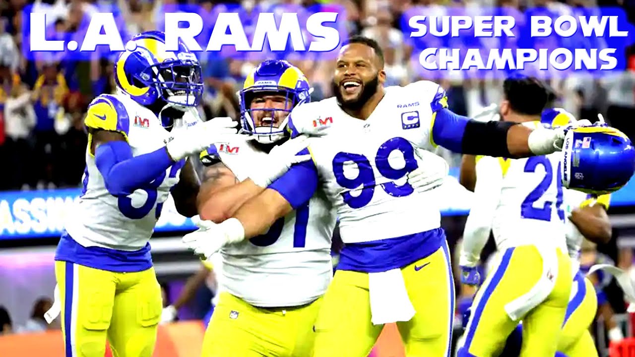 Los Angeles Rams Super Bowl Champions - I Love L.A.