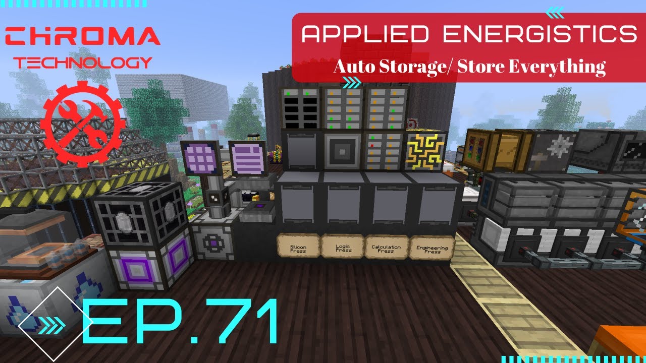 CHROMA TECHNOLOGY ~ Ep.71 ~ Applied Energistics/Store Everything! ~Modded Minecraft 1.12