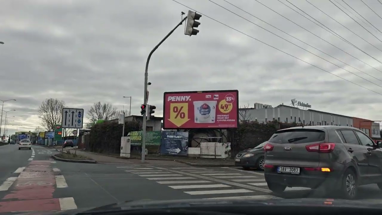 🚗 Český Brod → Čelákovice | Calm Drive | 4K | No Commentary