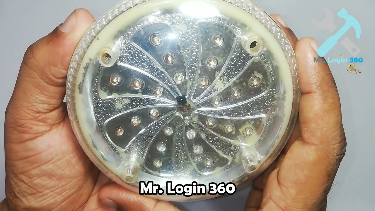 DIY LED Emergency Bulb Repair: Easy and Affordable || Fix Remote Control LED Rechargeable Bulb