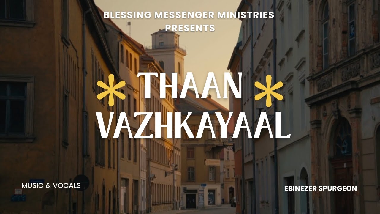 Thaan Vazhkayaal | Because He Lives Malayalam Version | Christian Worship Cover | Ebinezer Spurgeon