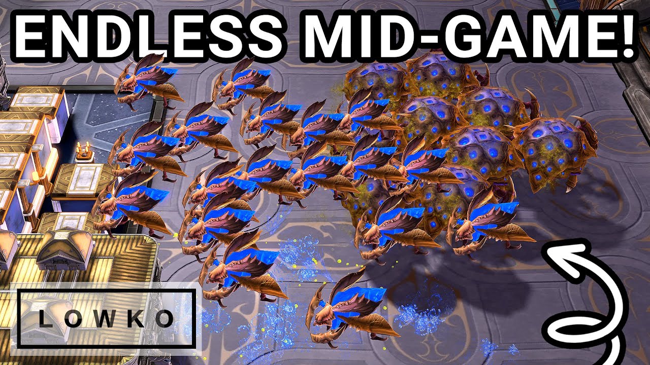 StarCraft 2: 250+ WORKER KILLS - Bly vs Arrogfire!
