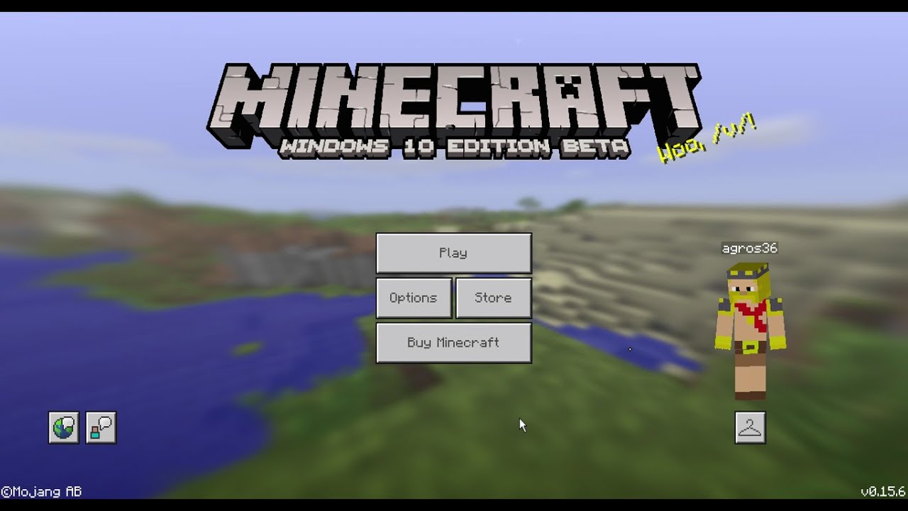Minecraft PC Demo (Windows 10 Edition Beta)