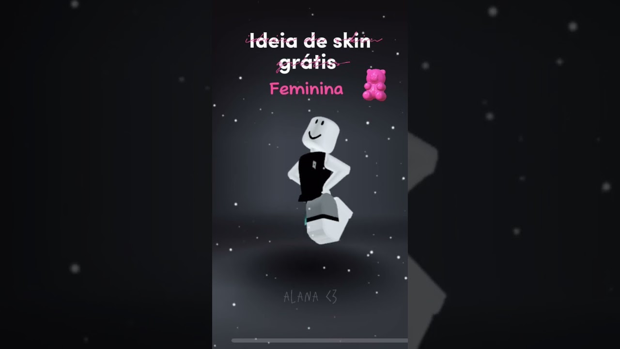 Ideia de skin gr&aacute;tis feminina 💕| #roblox @Estr3linh4