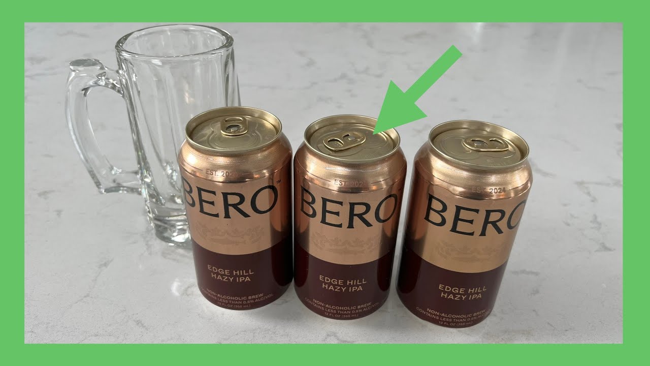 BERO Edge Hill Hazy IPA Review: The Best Non-Alcoholic Craft Beer? 🍺