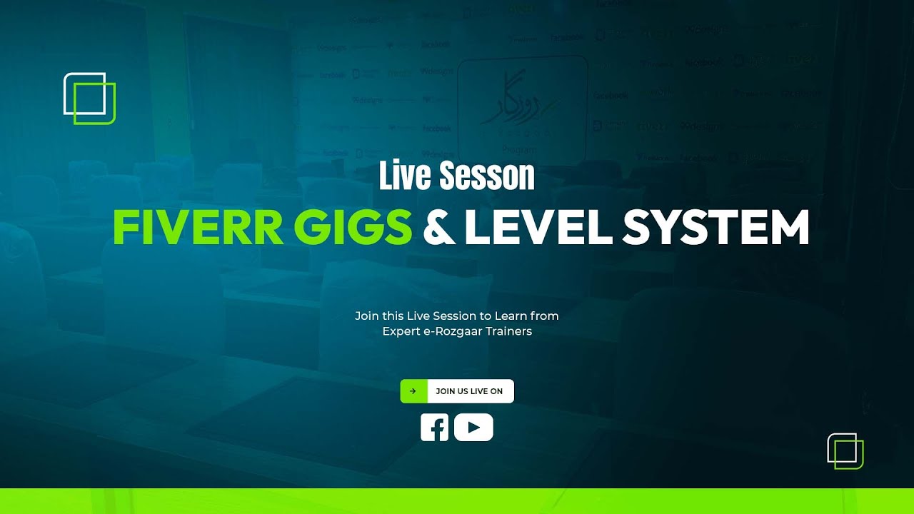 Fiverr Gigs and Level System | Live Sessions | e-Rozgaar Sab Ke Liye