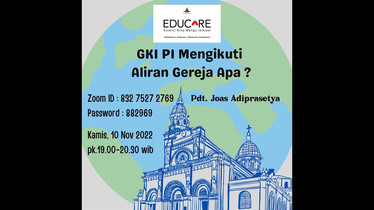 TEODUCARE - GKI PI Mengikuti Aliran Gereja Apa?