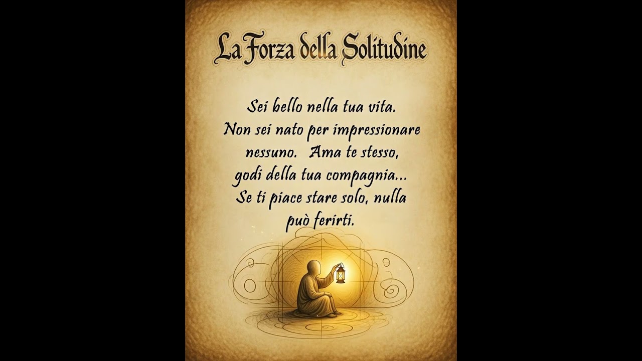6 verit&agrave; sulla solitudine 🕯️ che ti renderanno pi&ugrave; forte #shorts #mindset #vita #crescita