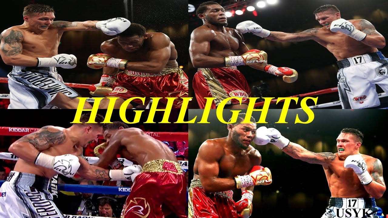 Oleksandr Usyk Vs Michael Hunter Highlights | Boxing