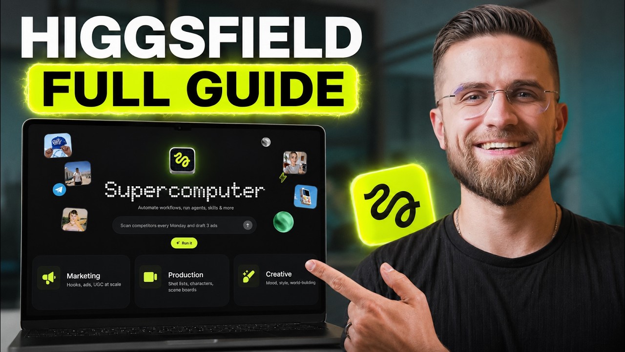 How to Use Higgsfield AI Like a PRO &ndash; AI Marketing Workflow