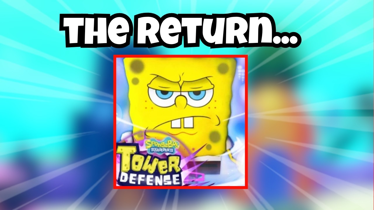SPONGEBOB TOWER DEFENSE NEWS! ITS HUGE