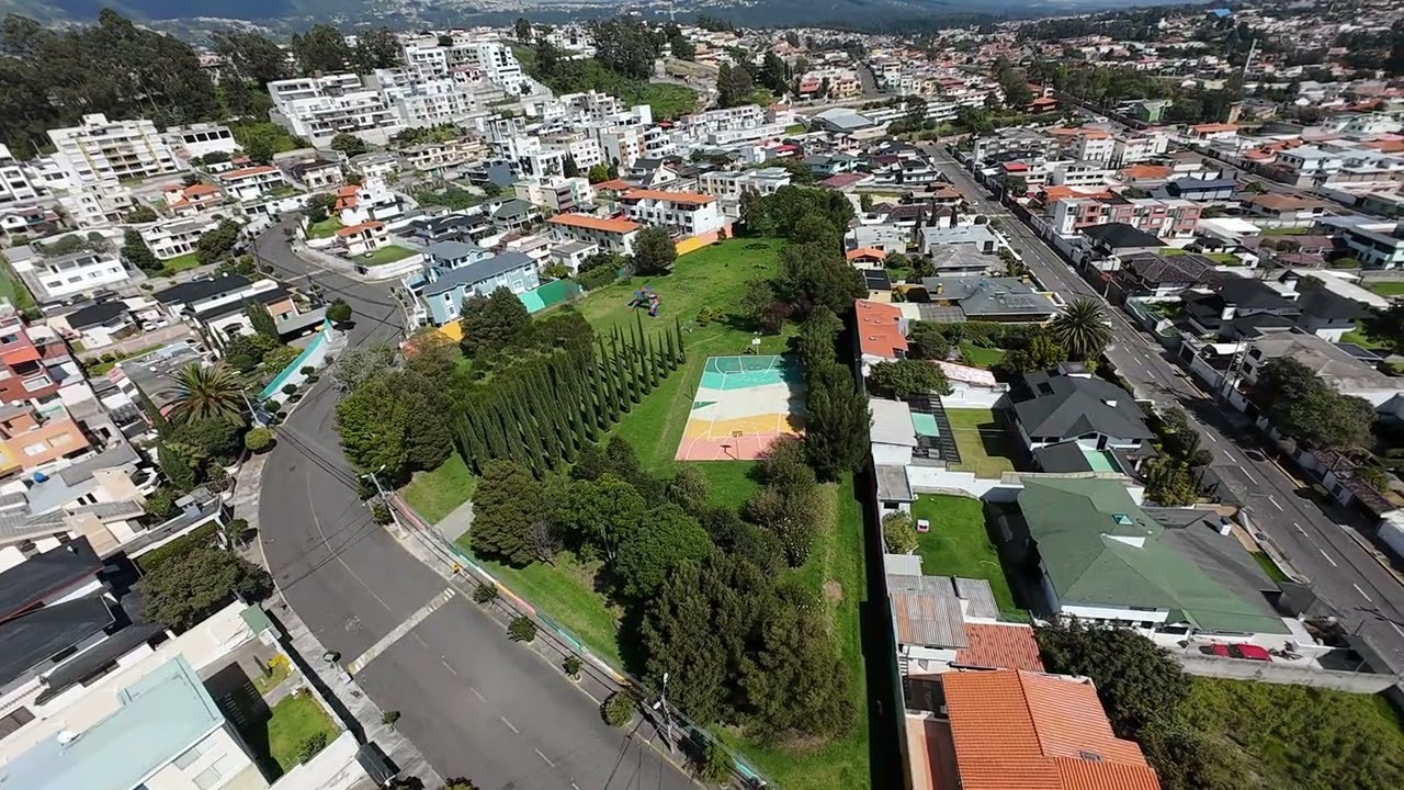 First DJI Avata 2 FPV Flight in Quito Ecuador - Los Chillos Aerial View with Ilal&oacute; Volcano