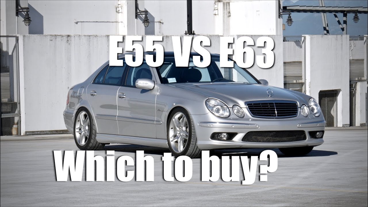 E55 против E63 AMG W211 | Какой выбрать? (4K)