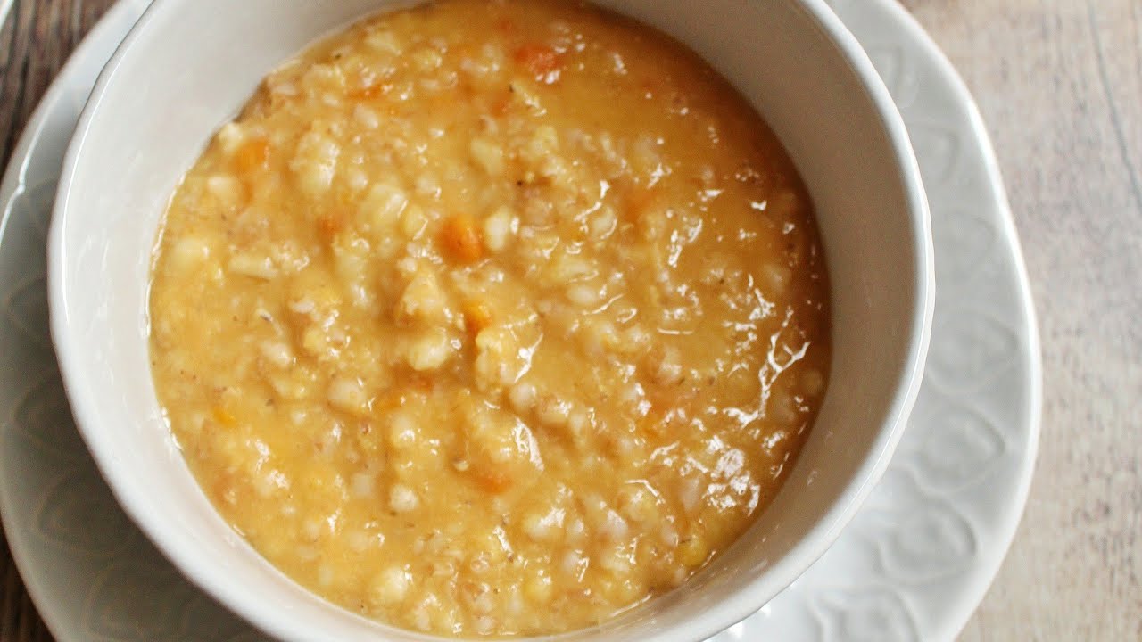 Zuppa di farro, orzo e lenticchie