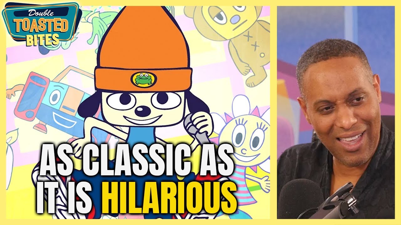 KOREY AND OZ REACT TO PARAPPA THE RAPPER | Double Toasted Bites