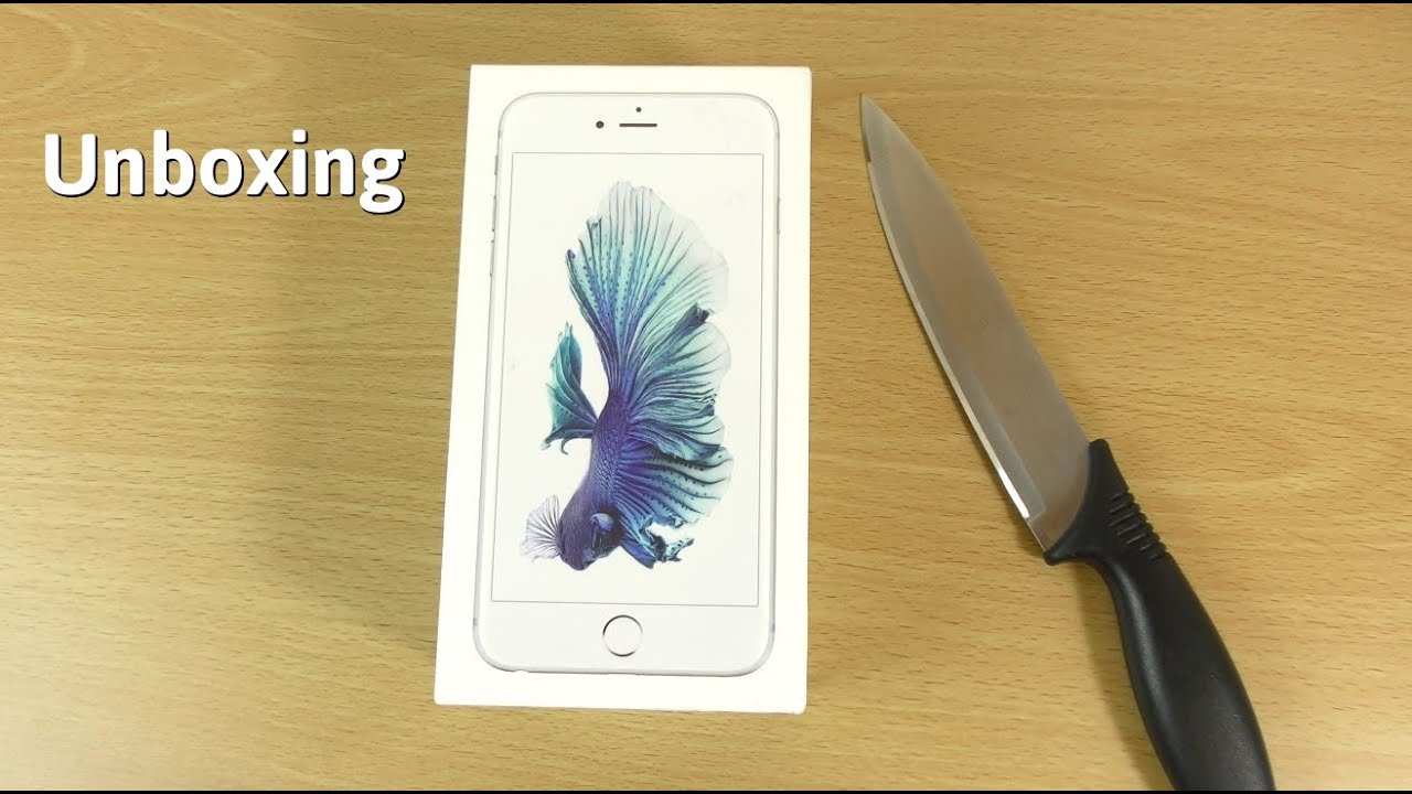 Apple iPhone 6S Plus — распаковка!