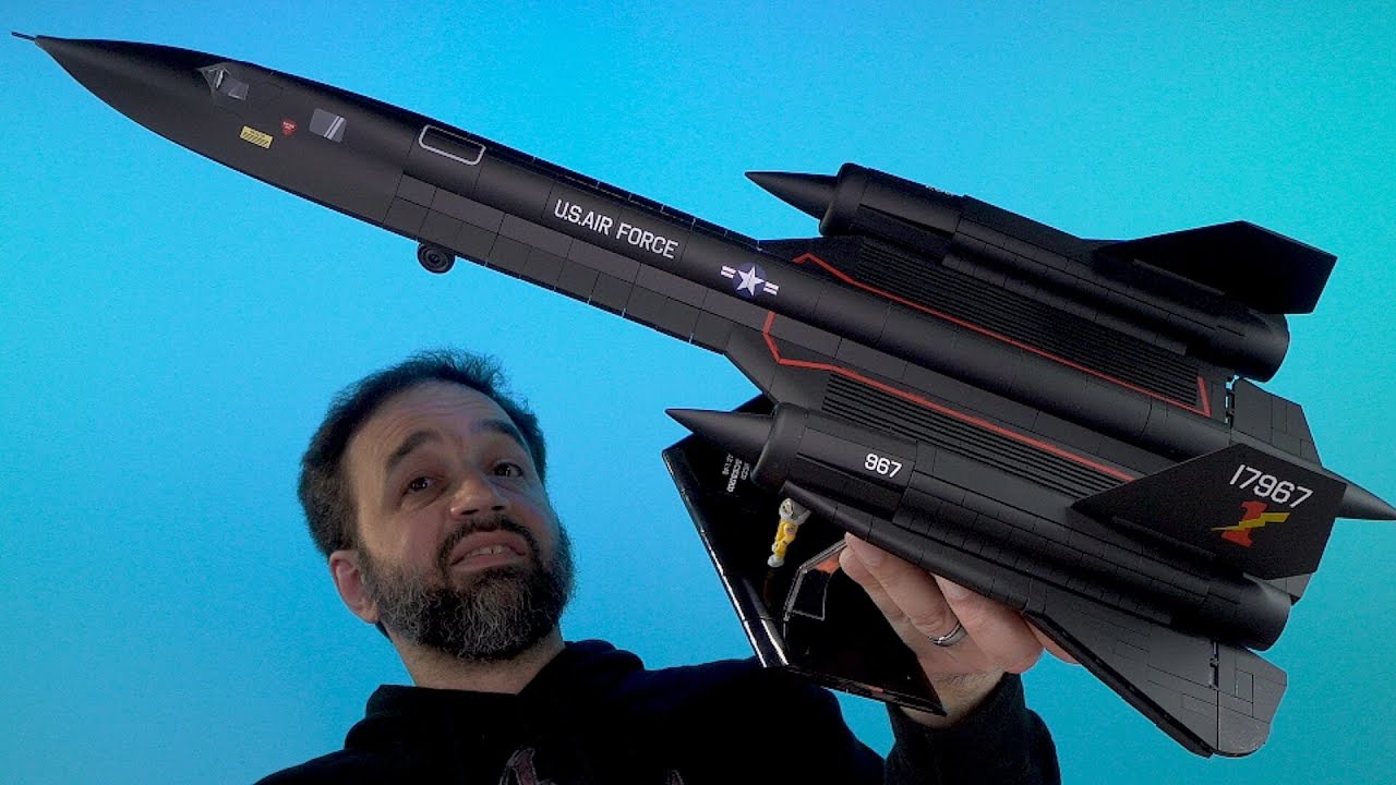Больше никакого липкого блеска! Матовый лак COBI SR-71 Blackbird, лёгкая трансформация #NotSponso...
