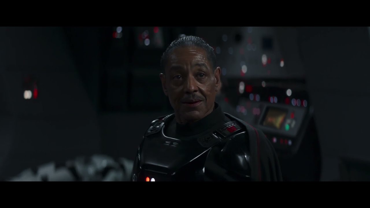 Moff Gideon captured / Bo-Katan pretending to throne and Sabre - The Mandalorian Season Two (2020)