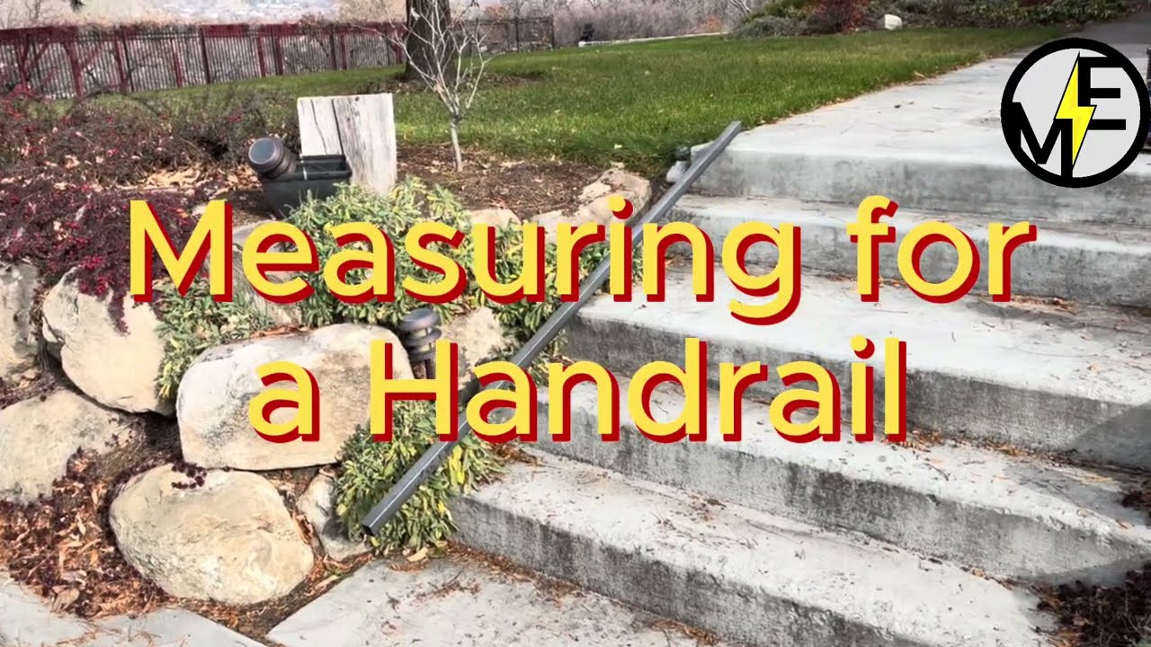 Measuring for a Welded Steel Handrail part 2