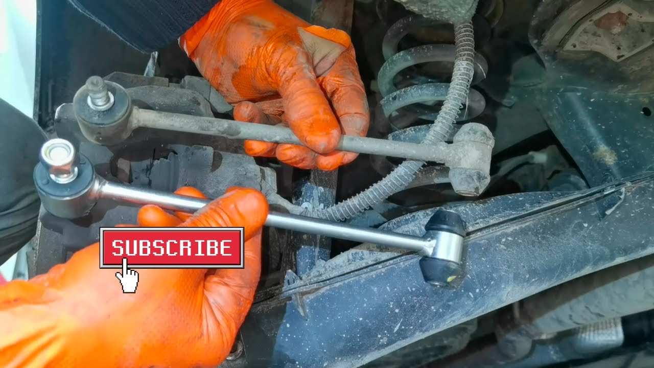 Rear Sway Bar Links Replacement On Mercedes Benz C Class