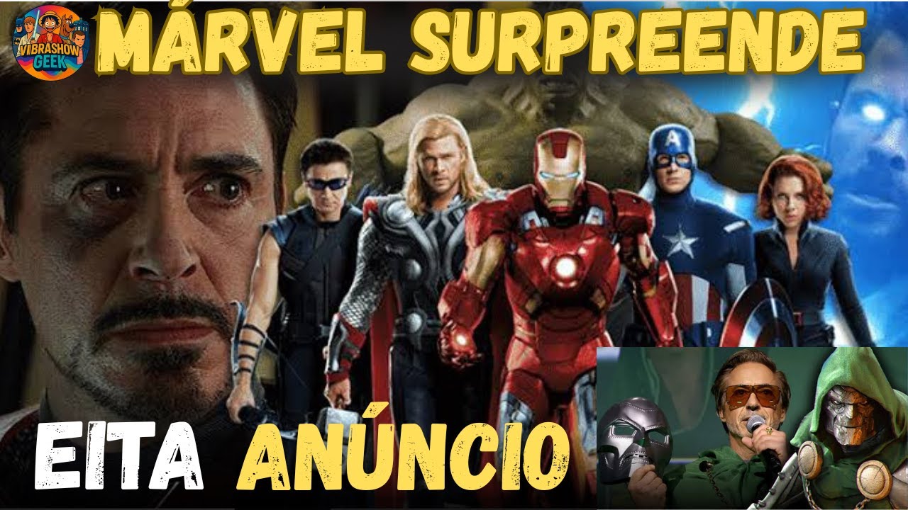 MÁRVEL FAZ ANÚNCIO OFICIAL - VINGADORES VEM AÍ - SUPERMAN X FANTASTIC4 - BILHETERIA SURPREENDE
