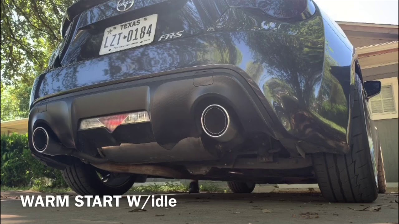 2016 FRS w/ borla axle back exhaust and resonator delete