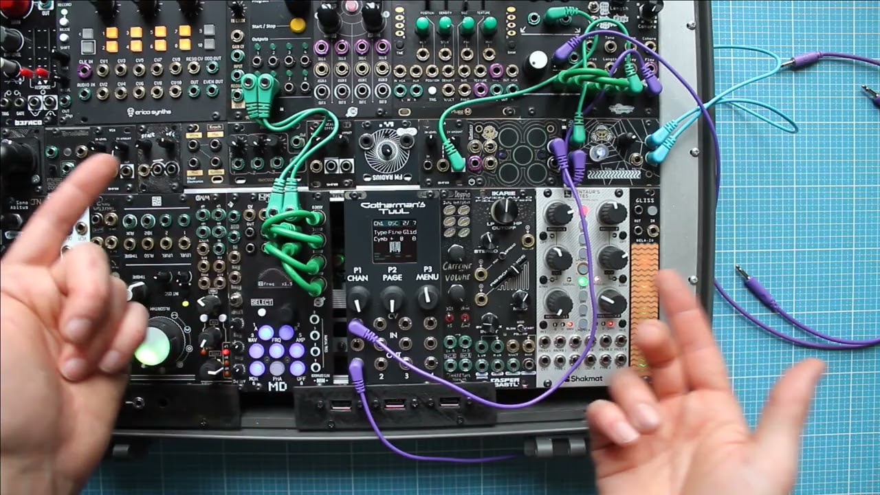 Complex oscillator & cross modulation w. Gotharman's Tuul